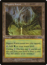 Slippery Karst (Urza's Saga)