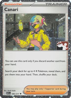 Canari - 185/217 (Cosmos Holo)