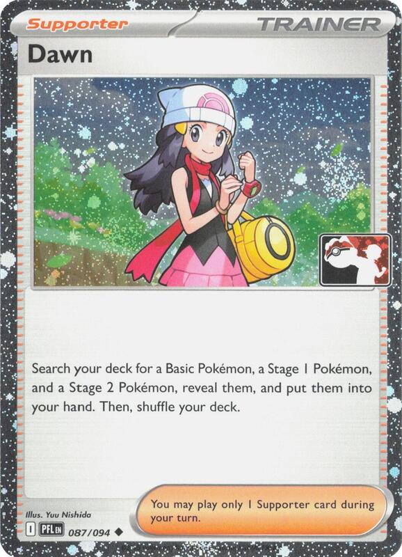 Dawn - 087/094 (Cosmos Holo) 087/094 from Prize Pack Series Cards