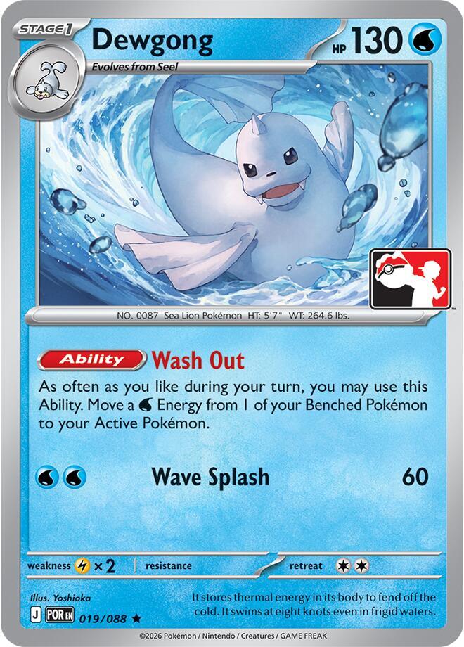 Dewgong - 019/088 - Prize Pack Series Cards - Pokemon - TCGplayer.com