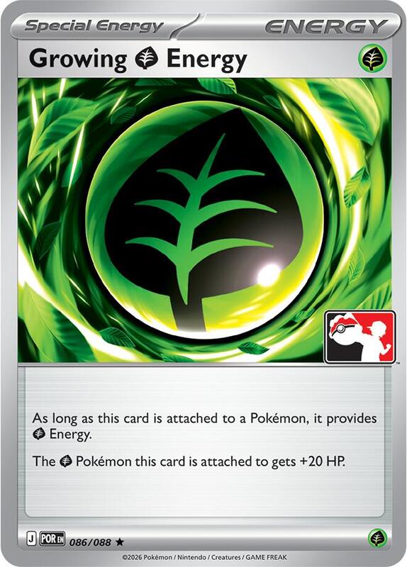 Growing Grass Energy 086/088 from Prize Pack Series Cards