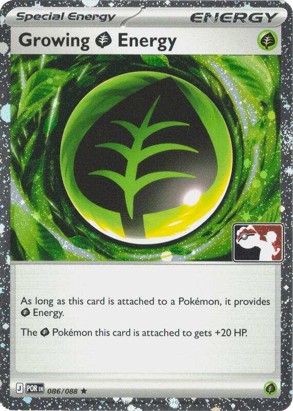 Growing Grass Energy - 086/088 (Cosmos Holo) 086/088 from Prize Pack Series Cards