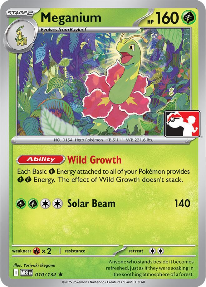 ポケモンカードゲーム Megumi Meganium - 010/132 - Prize Pack Series Cards - Pokemon - TCGplayer.com