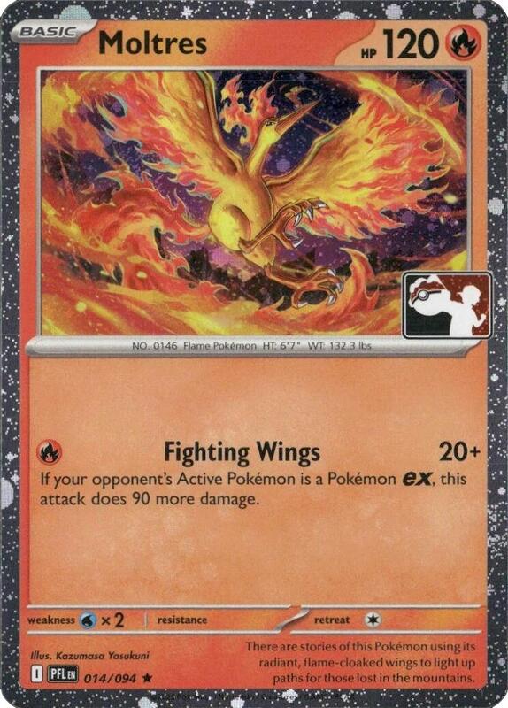 Moltres - 014/094 (Cosmos Holo) 014/094 from Prize Pack Series Cards
