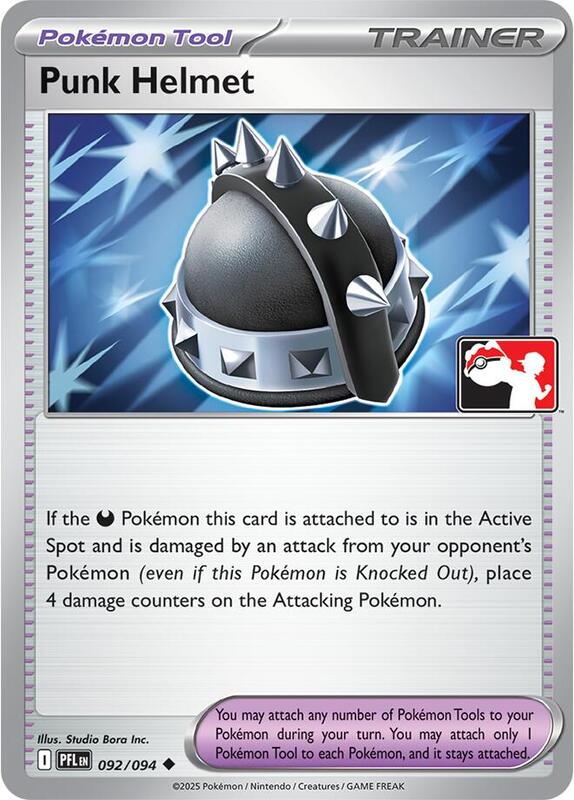 Punk Helmet 092/094 from Prize Pack Series Cards