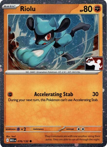 Riolu - 076/132 (Cosmos Holo)