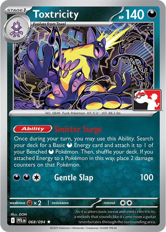 Toxtricity 068/094 from Prize Pack Series Cards