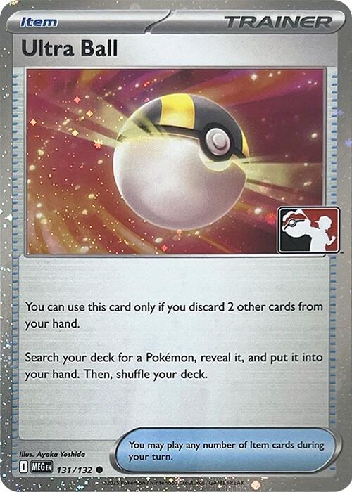 Ultra Ball - 131/132 (Cosmos Holo) 131/132 from Prize Pack Series Cards