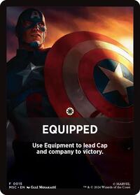 Commander: Marvel Super Heroes Equipped Theme Card #15