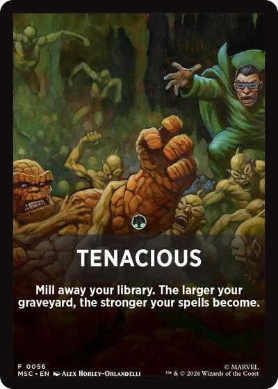 Tenacious Theme Card