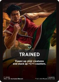 Commander: Marvel Super Heroes Trained Theme Card #58