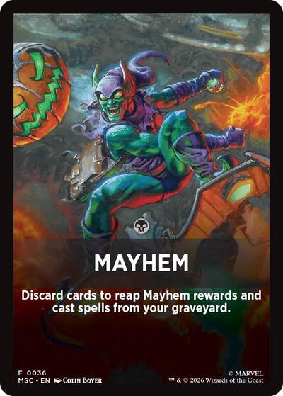 Mayhem Theme Card