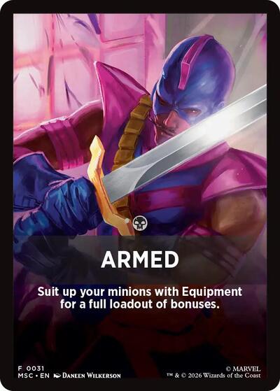 Armed Theme Card