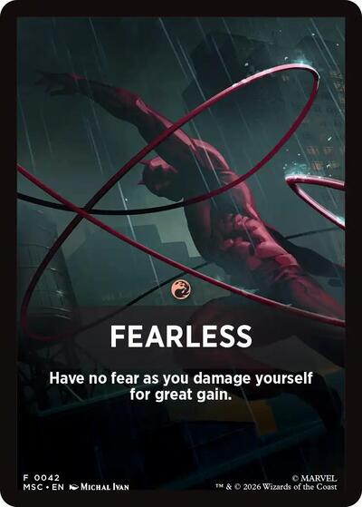 Fearless Theme Card