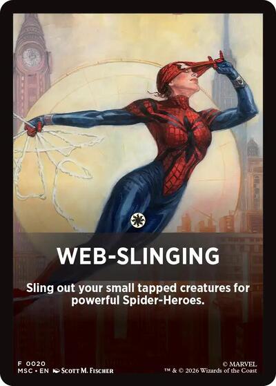 Web Slinging Theme Card