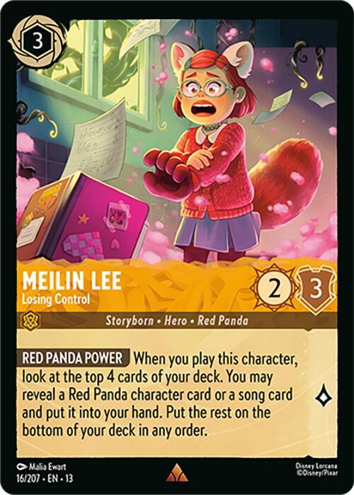 Meilin Lee — Losing Control