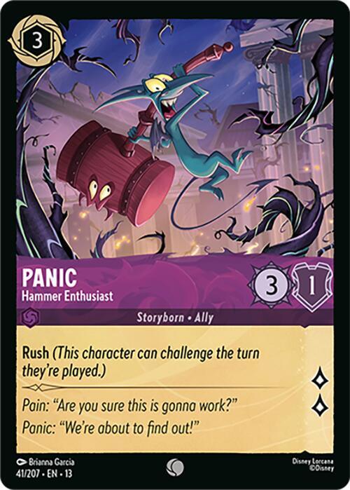 Panic — Hammer Enthusiast