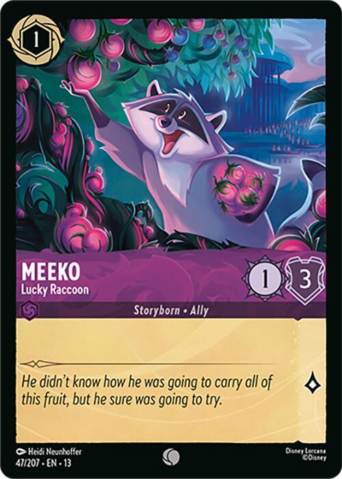 Meeko — Lucky Raccoon