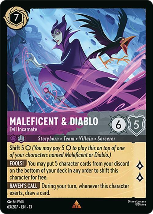 Maleficent & Diablo — Evil Incarnate