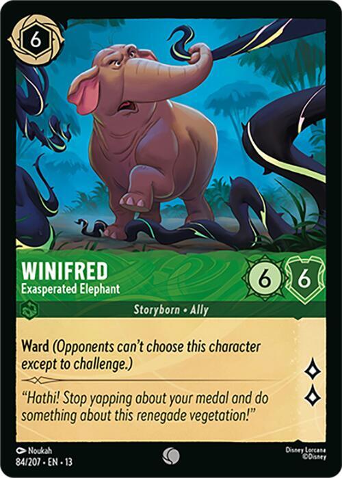 Winifred — Exasperated Elephant