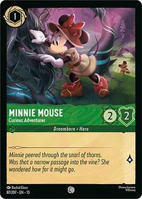 Attack of the Vine! Minnie Mouse - Curious Adventurer #87/204