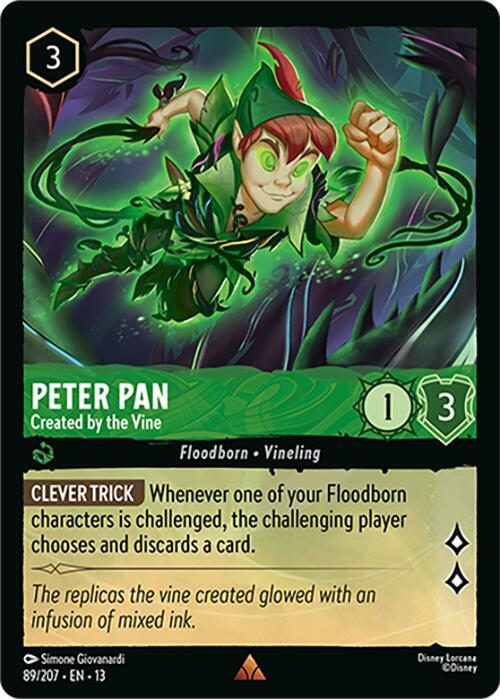Peter Pan — Created by the Vine