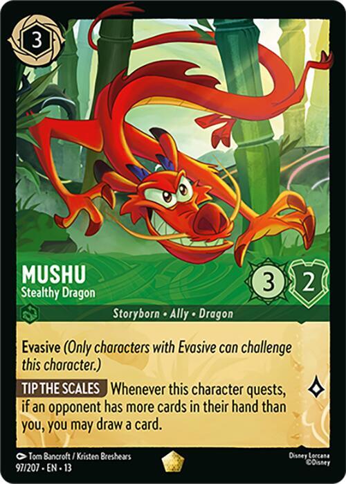Mushu — Stealthy Dragon