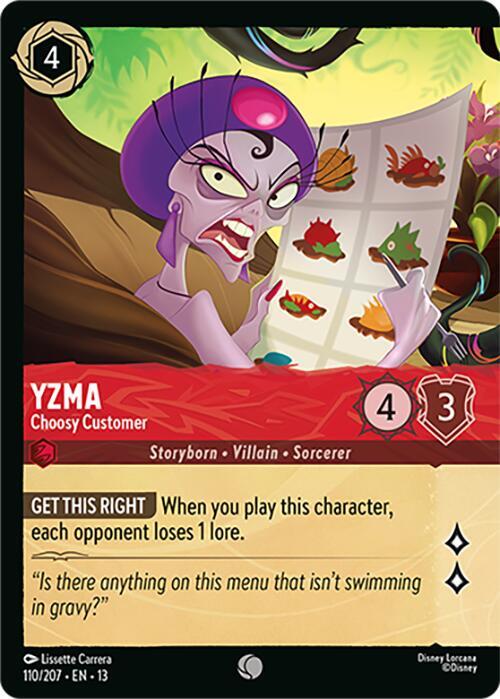 Yzma — Choosy Customer (Foil)