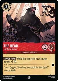 Attack of the Vine! The Bear - Territorial Animal #112/204