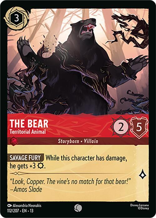 The Bear — Territorial Animal