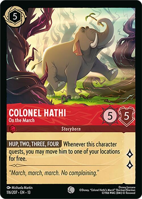 Colonel Hathi — On the March