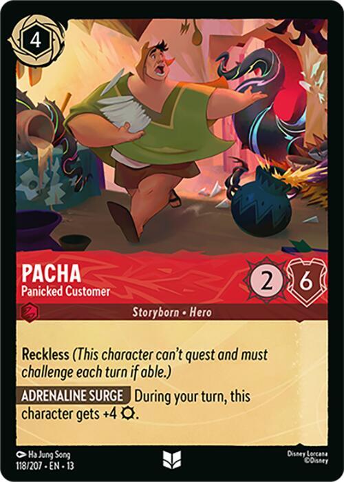 Pacha — Panicked Customer