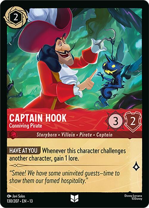Captain Hook — Conniving Pirate