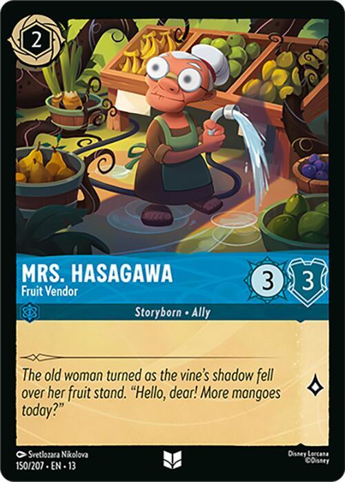 Mrs. Hasagawa — Fruit Vendor