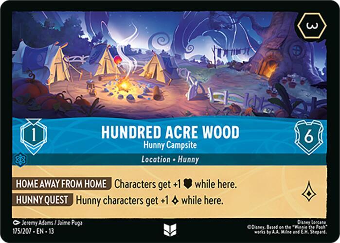 Hundred Acre Wood — Hunny Campsite