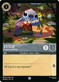 Attack of the Vine! Stitch - Protector of Frogs #180/204