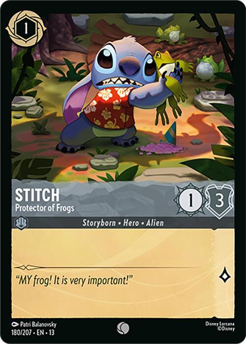 Stitch — Protector of Frogs