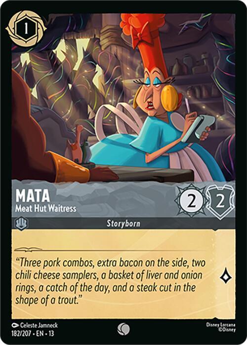 Mata — Meat Hut Waitress