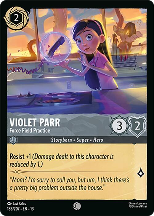 Violet Parr — Force Field Practice