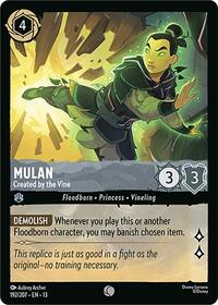 Attack of the Vine! Mulan - Created by the Vine #192/204