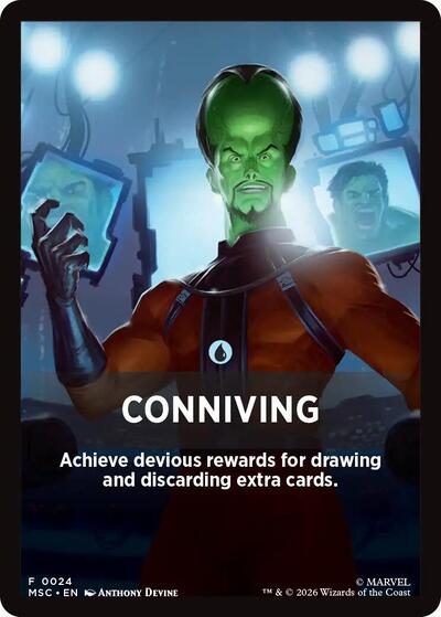 Conniving Theme Card
