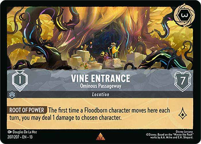 Vine Entrance — Ominous Passageway