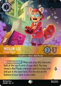 Attack of the Vine! Meilin Lee - Losing Control (Epic) #210/204
