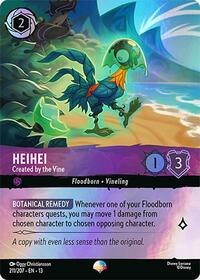 Attack of the Vine! Heihei - Created by the Vine (Epic) #211/204