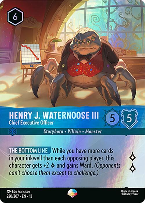 Henry J. Waternoose III — Chief Executive Officer (Epic)