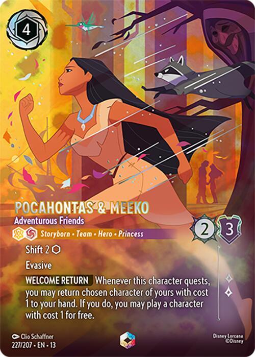 Pocahontas & Meeko — Adventurous Friends (Enchanted)