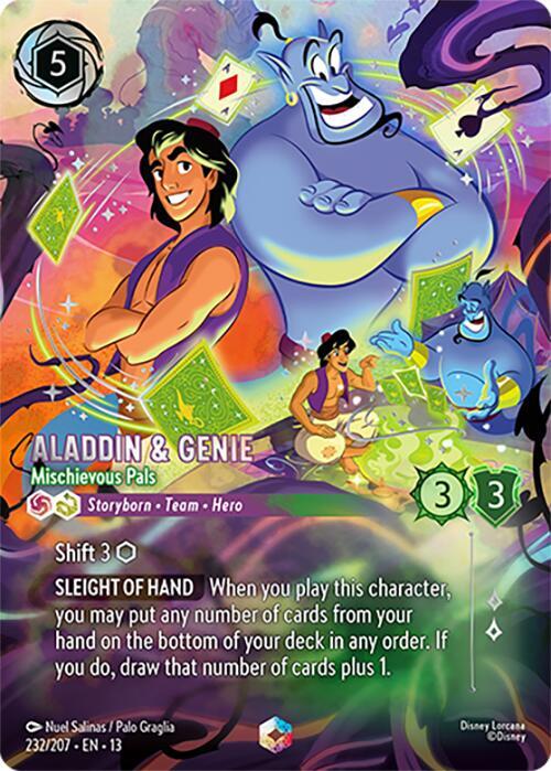 Aladdin & Genie — Mischievous Pals (Enchanted)