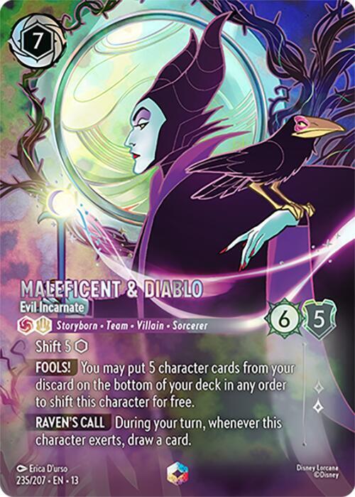 Maleficent & Diablo — Evil Incarnate (Enchanted)