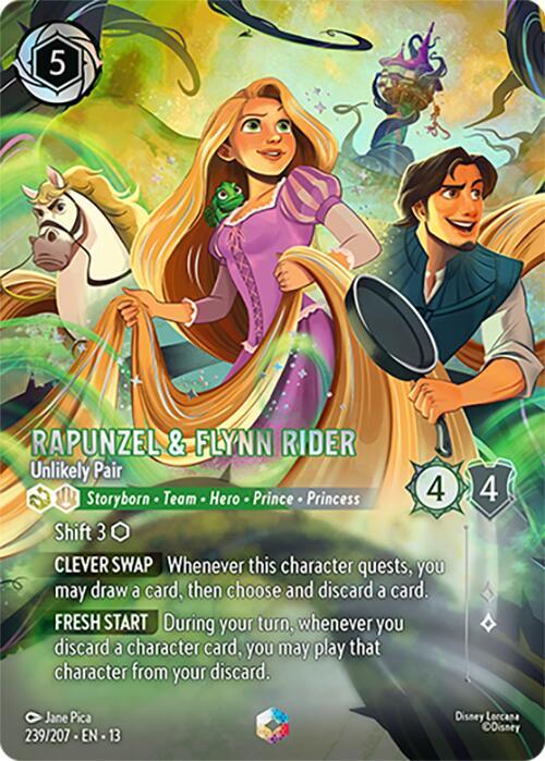 Rapunzel & Flynn Rider — Unlikely Pair (Enchanted)