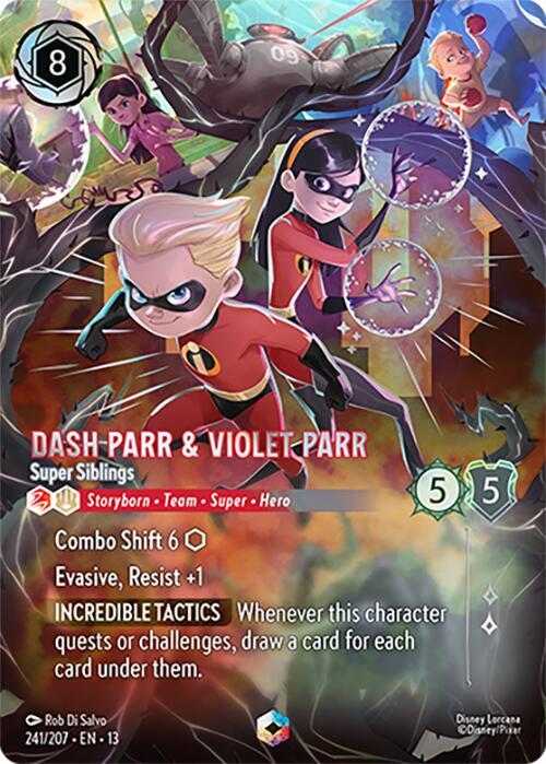 Dash Parr & Violet Parr — Super Siblings (Enchanted)